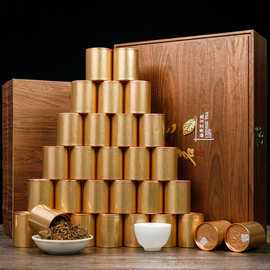 金骏眉木盒茶叶礼盒(八马茶叶礼盒价格金骏眉) 第2张