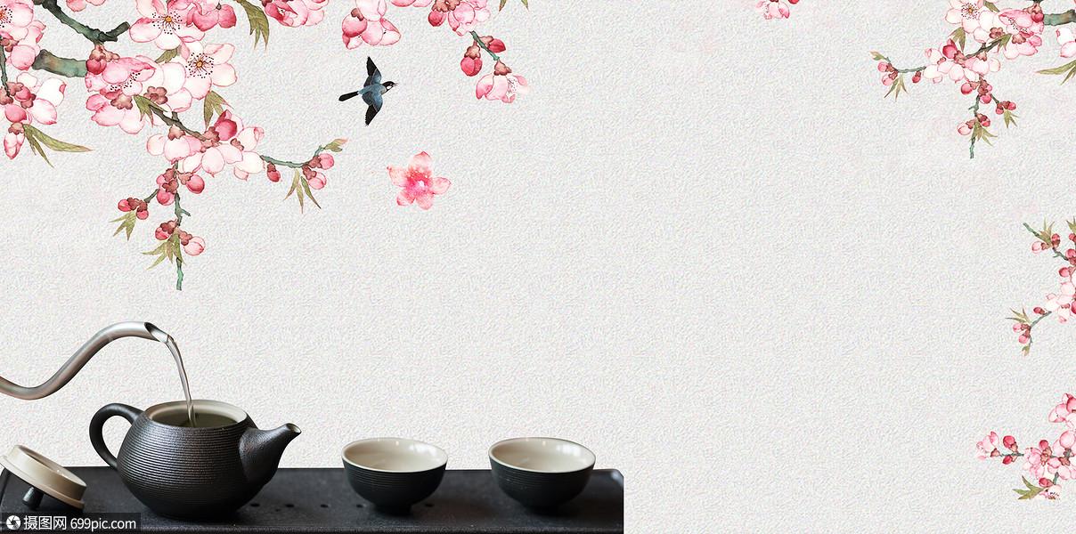 茶文化图片去水印(茶文化图片高清图片 手绘) 第2张